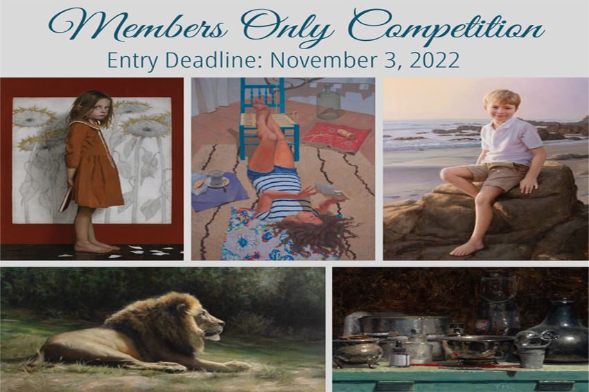 Portrait Society of America's 2022 Members Only Competition