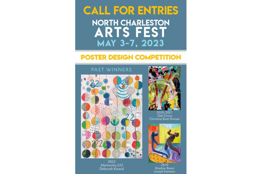 2023 North Charleston Arts Fest Poster Design Competition