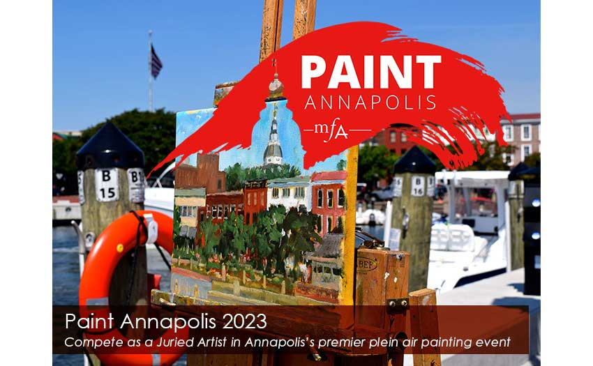 Call for Artists Plein Air Contest in Annapolis Maryland